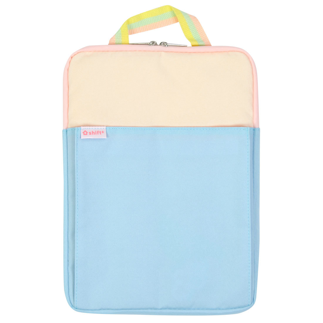 パソコンケース 子供 小学生 小学校 ノートパソコンケース 軽量 軽い 33×23.5cm かわいい ノートPC タブレット ケース 手提げ付き トートバッグ 縦型 持ち運び 11.6インチ レディース メンズ おしゃれ 女の子 男の子 パステルカラー カラフル 韓国 マルチケース