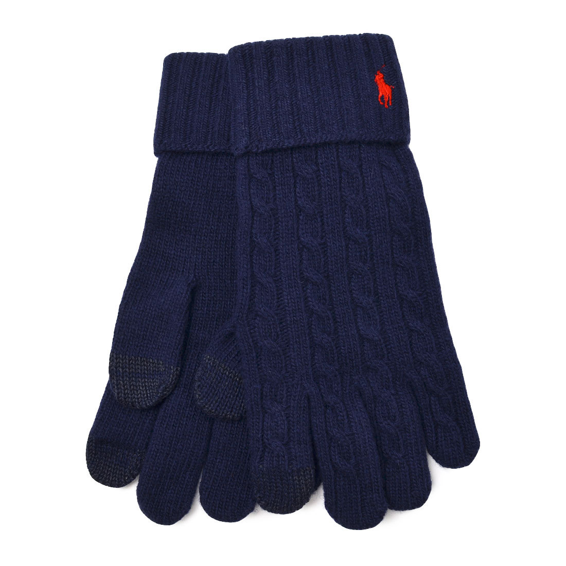手袋 POLO RALPH LAUREN ポロ ラルフローレン 手袋 レディース メンズ スマホ対応 おしゃれ ウール ポニー 刺繍 スマートフォン対応 グローブ グレー ネイビー ブラック キャメル クリスマス プレゼント ギフト ブランド シンプル 自転車 防寒 通勤 通学 無地 ワンポイント