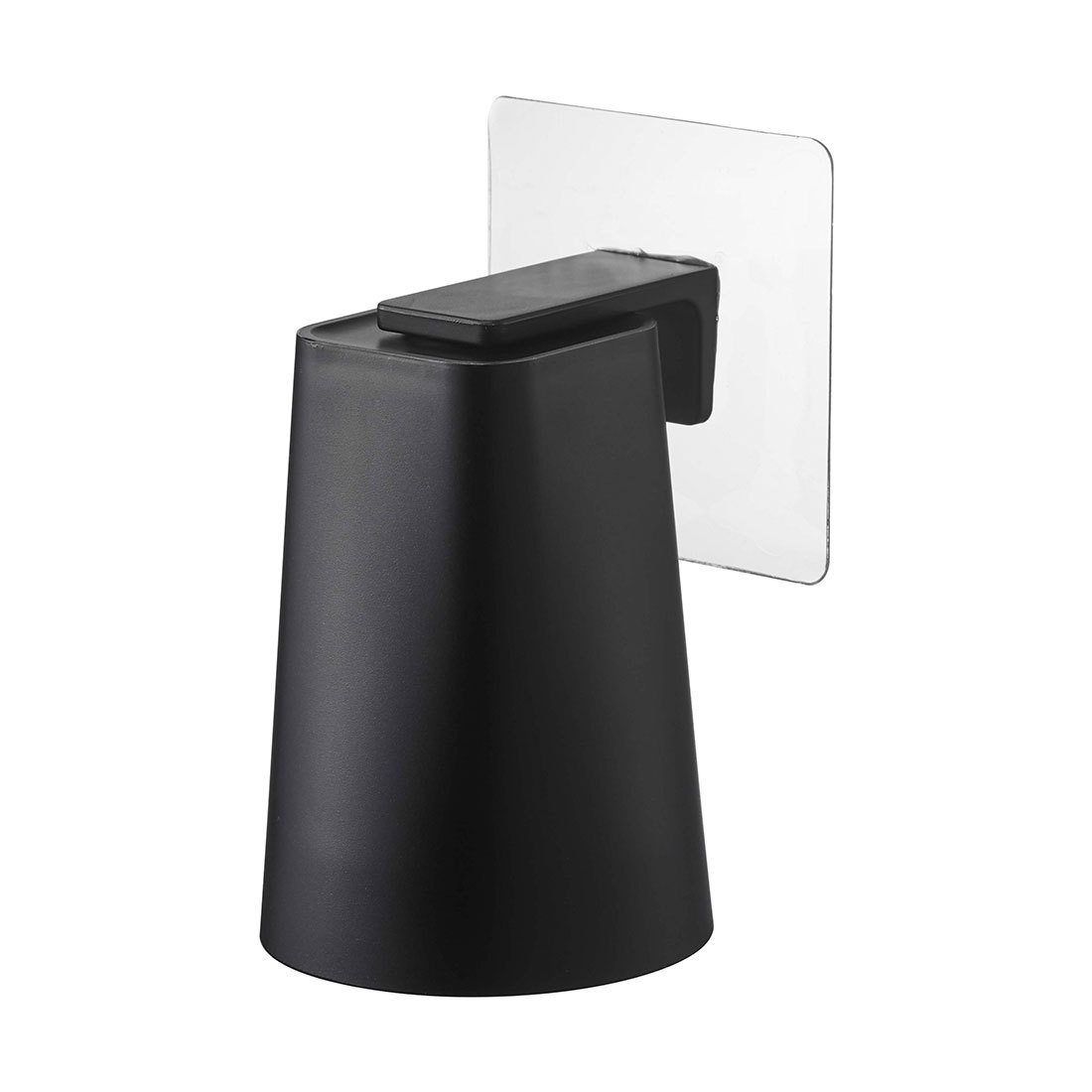 歯磨きコップ 山崎実業 フィルムマグネットタンブラー タワー tower 壁面 収納 歯みがきコップ コップホルダー コップ立て フィルムフック 磁石 繰り返し使える コップ タンブラー おしゃれ 黒 白 ブラック ホワイト シンプル インテリア バスルーム 洗面所 収納 5487 5488