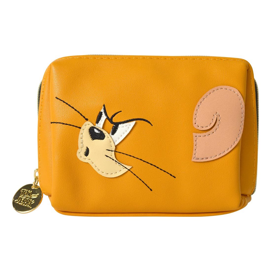 コスメポーチ ミニポーチ 小物入れ 可愛い オシャレ トムとジェリー 化粧ポーチ キャラクター レディース たくさん入る カードケース 小銭入れ カードポーチ 財布 ミニ財布 小さい 大人 かわいい キャラクター 雑貨 キッズ 子供 女の子 男の子 トム ジェリー ブラウン グレー