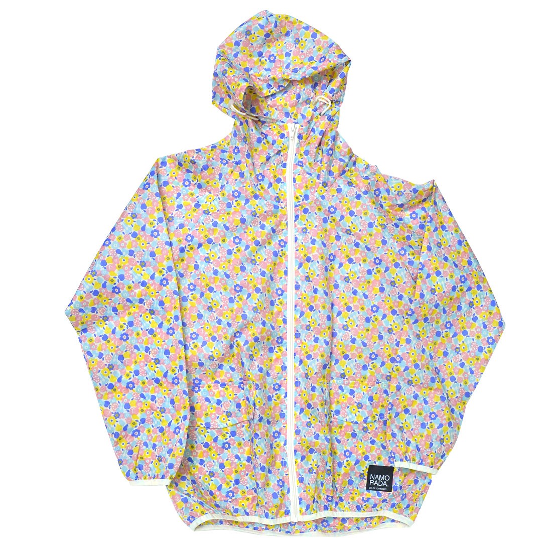 ヤッケ レディース ヤッケ おしゃれ 作業着 農業 作業服 ガーデニング 仕事着 パーカー フード付き 農作業 柄 野菜柄 かわいい ジャケット アウター 掃除 ゆったり 大きめ 薄手 DIY 畑仕事 庭仕事 草刈り 2261 上下別売り カジメイク 婦人用