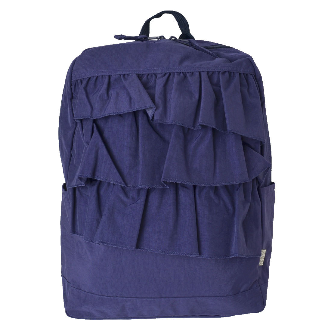 キッズ リュック 女の子 フリル OCEAN＆GROUND オーシャンアンドグラウンド 大きめ 1215153 子供 キッズリュック レディース 大容量 17L 通学 遠足 軽量 軽い 林間学校 小学生 高学年 低学年 リュックサック おしゃれ かわいい ブランド 入学 無地 大人 防災