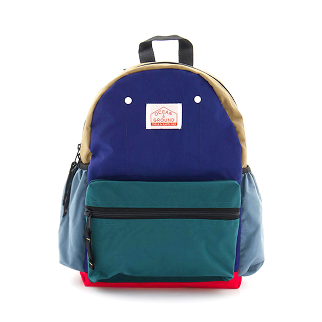 リュック キッズ 女の子 OCEAN＆GROUND リュックサック ジュニア オーシャンアンドグラウンド 軽量 通園 10.5L 7L 4.5L ベビー MULTI 4425102 マルチ チェストベルト ハーネス 幼稚園 保育園 小学生 入園 入学 遠足 こども 子供 通学 3サイズ おしゃれ 男の子