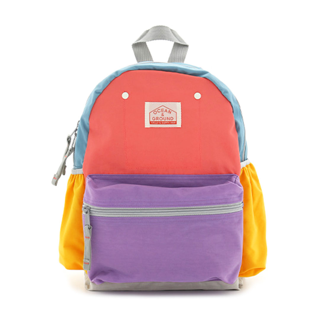 リュック キッズ 女の子 OCEAN＆GROUND リュックサック ジュニア オーシャンアンドグラウンド 軽量 通園 10.5L 7L 4.5L ベビー MULTI 4425102 マルチ チェストベルト ハーネス 幼稚園 保育園 小学生 入園 入学 遠足 こども 子供 通学 3サイズ おしゃれ 男の子