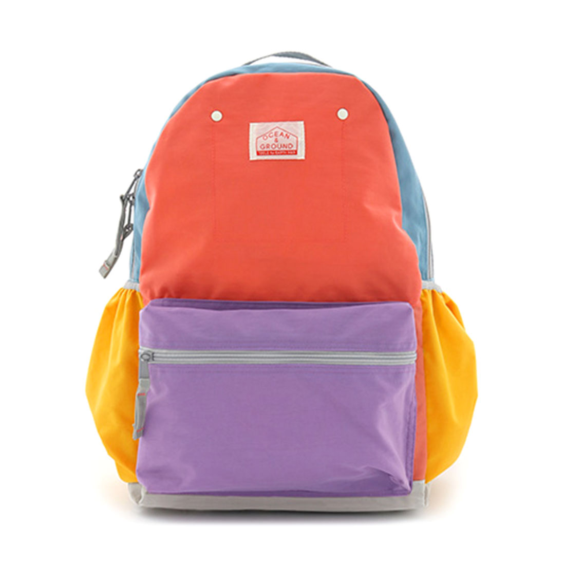 キッズ リュック OCEAN＆GROUND オーシャンアンドグラウンド CRAZY MORE クレイジー 4425152 男の子 女の子 小学生 17L リュックサック A4 大容量 リュックサック バックパック 通学 子供 遠足 大きめ おしゃれ かわいい ピンク 軽量 高学年 低学年 入学 無地