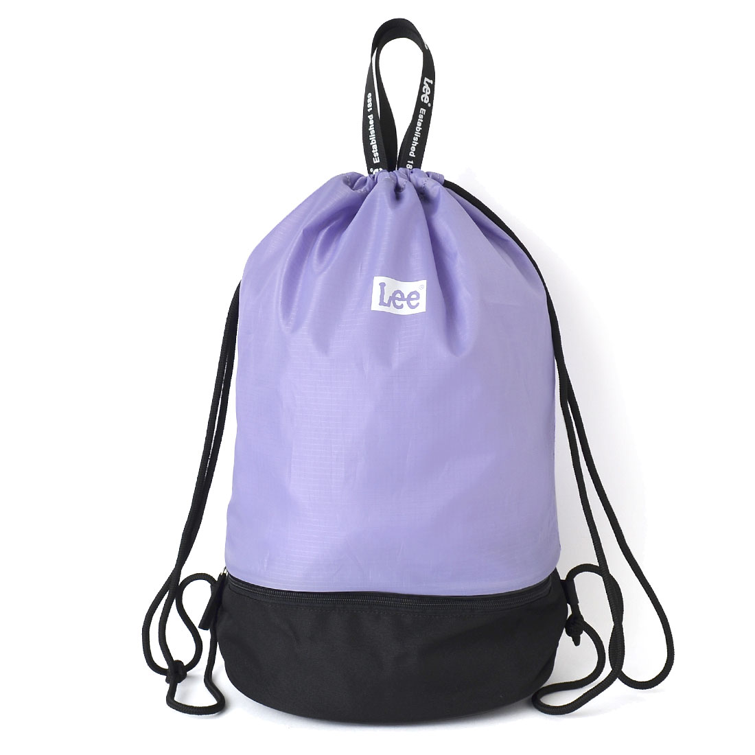 Lee キッズ プールバッグ リー 女の子 男の子 リュック 大きめ 2段式 セパレート 撥水 ナイロン 女子 男子 銭湯バッグ スイミング ジムサック レディース メンズ 大容量 2ルーム 丈夫 軽量 シンプル かわいい おしゃれ 男女兼用 小学生 中学生 銭湯 風呂活 プレゼント 防災