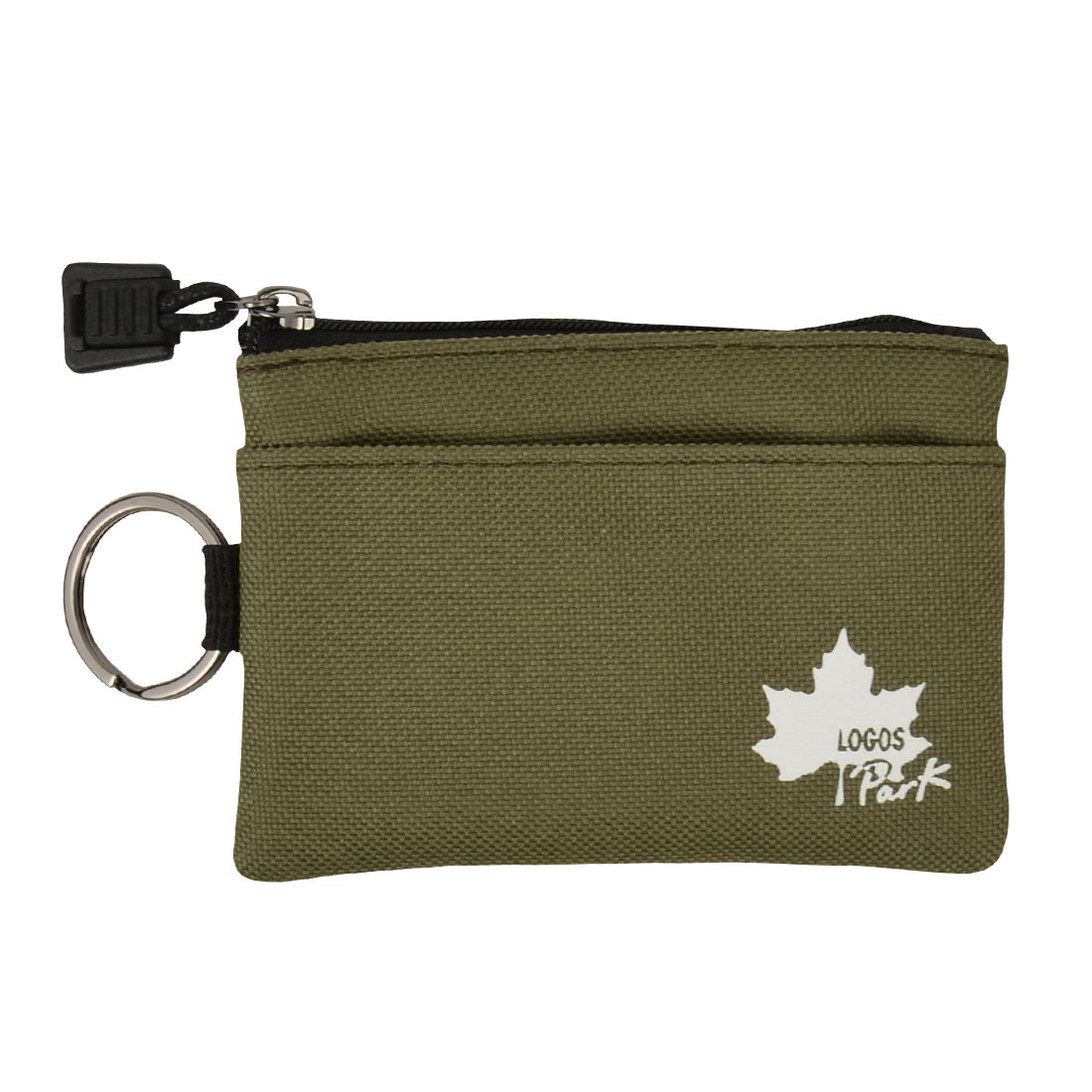 小銭入れ 財布 ミニ財布 コインケース メンズ パスケース コンパクト LOGOS ロゴス LOGOSPark ブランド アウトドア レディース 男性 大人 かっこいい カジュアル 普段使い 定期ケース ファスナー 胸ポケット プレゼント ギフト ウォレット カーキ