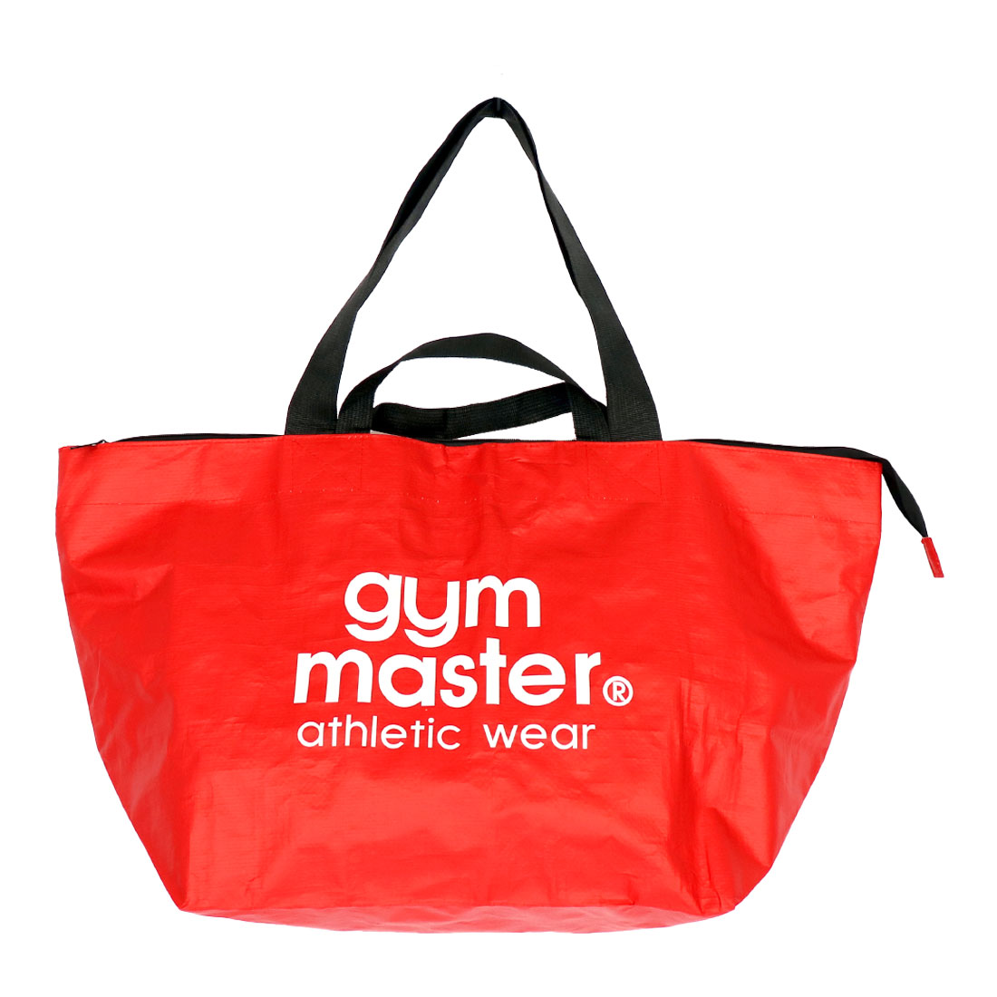 トートバッグ 大容量 軽量 gym master ジムマスター メンズ レディース PPバッグ 大きめ 50L ファスナー付き 肩掛け 手提げ 頑丈 丈夫 軽い ポリプロピレン バッグ バック アウトドア ショッピングバッグ お買い物バッグ おしゃれ エコバッグ ランドリーバッグ ジムバッグ