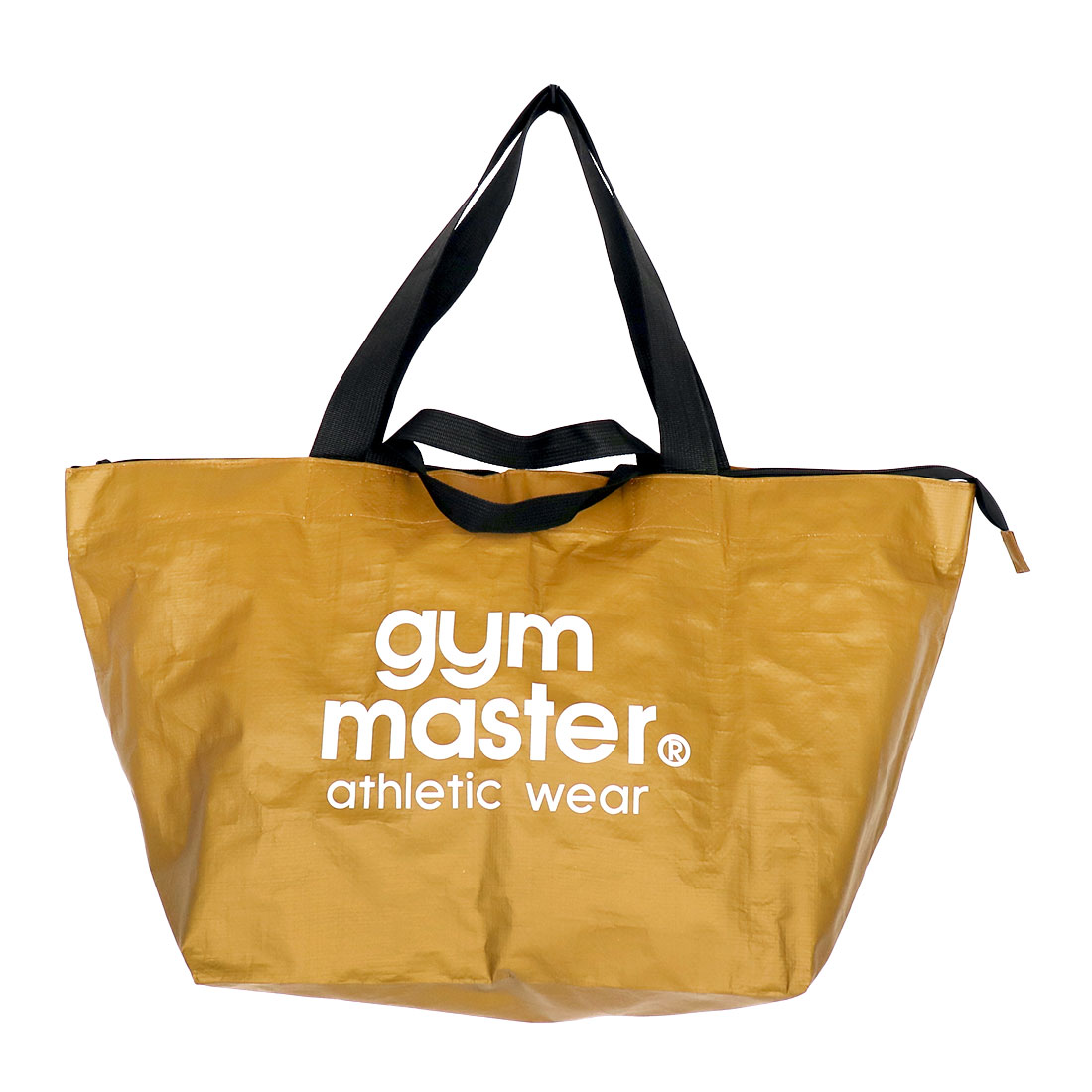 トートバッグ 大容量 軽量 gym master ジムマスター メンズ レディース PPバッグ 大きめ 50L ファスナー付き 肩掛け 手提げ 頑丈 丈夫 軽い ポリプロピレン バッグ バック アウトドア ショッピングバッグ お買い物バッグ おしゃれ エコバッグ ランドリーバッグ ジムバッグ
