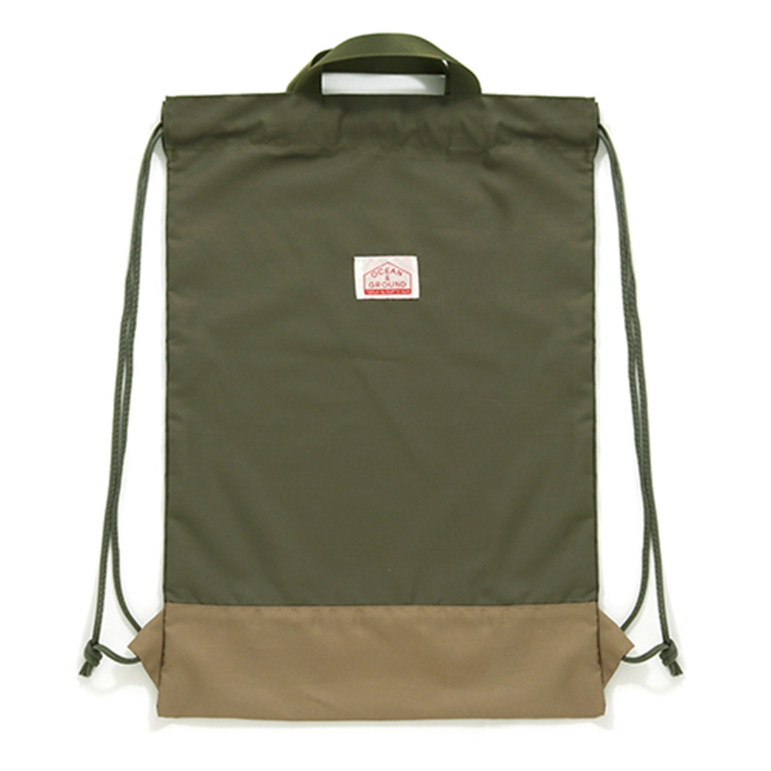 ナップサック Ocean＆Ground 女の子 体操着入れ ランドセルの上から 大きめ ナップザック男の子 キッズ  体操着袋 かわいい L 大きい 巾着 オーシャンアンドグラウンド 通園 通学 遠足 体操服入れ 入学準備 入園 入学 小学1年生 巾着袋 幼稚園 保育園 シンプル 定番 CAMPDAY