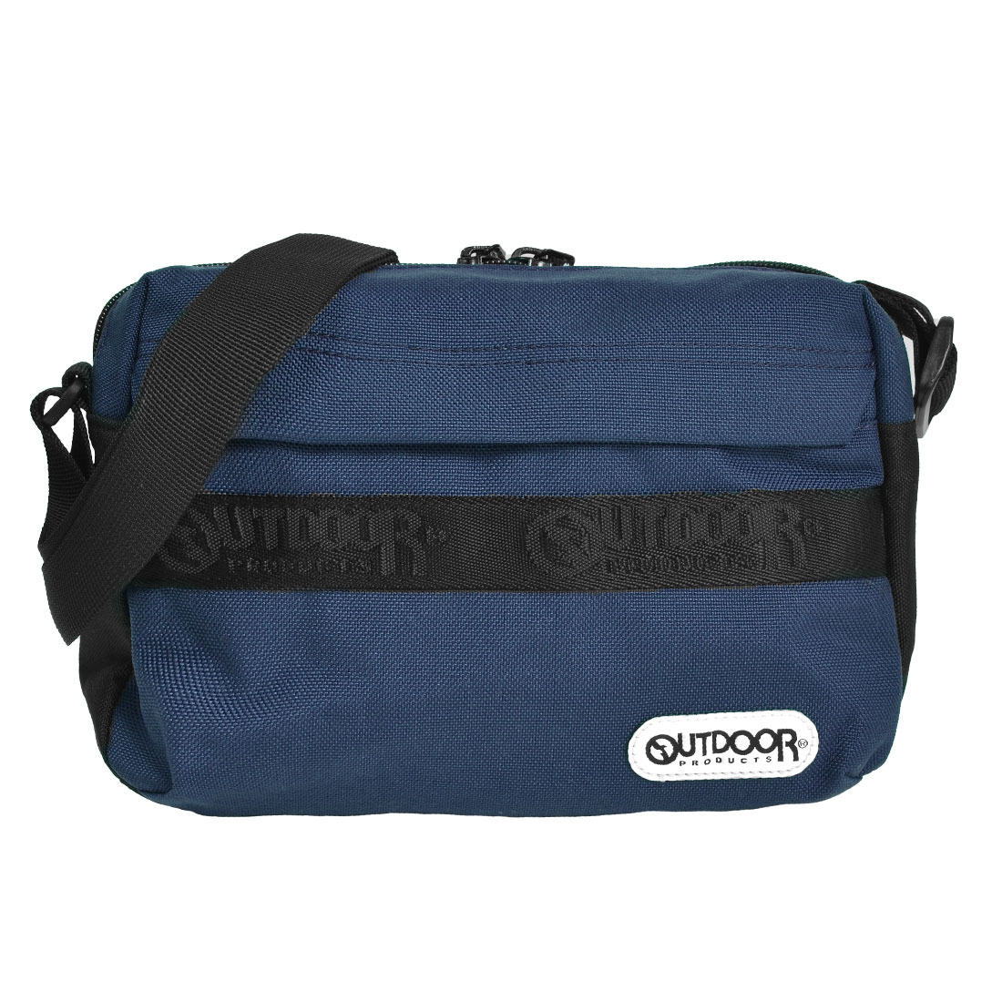 ショルダーバッグ メンズ レディース OUTDOOR PRODUCTS アウトドア プロダクツ 斜めがけ 小さめ 撥水 耐摩擦 ミニショルダー ワンショルダー サブバッグ かばん 鞄 コンパクト ユニセックス 中学生 高校生 大学生 大人 通勤 通学 フェス キャンプ プレゼント ギフト ブラック