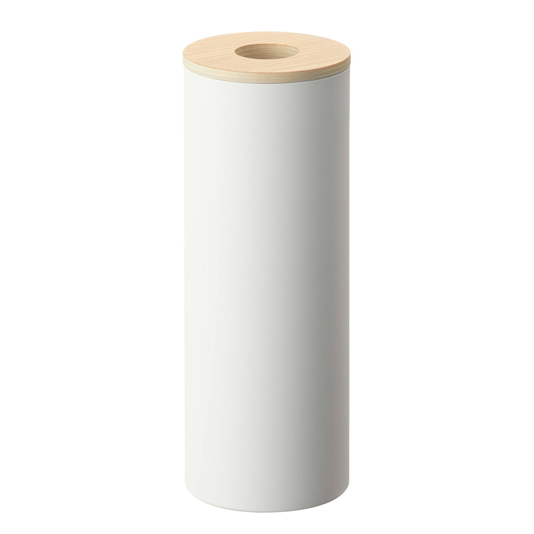 ボトル型ティッシュケース L リン 山崎実業 5981 5982 RIN ティッシュカバー ティッシュボックス スリム キッチン リビング 洗面所 台所 ダイニング 収納 ケース おしゃれ シンプル 無地 スマート 北欧 白 黒 立つ 置き型 オフィス 生活感 失くす 隠す モノトーン 天然木