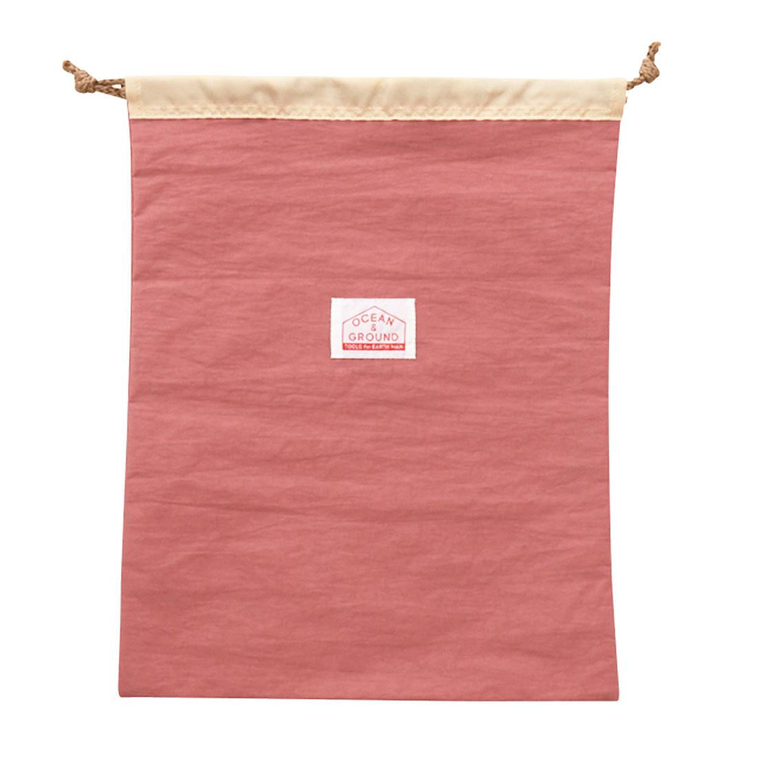 巾着袋 大 巾着 着替え袋 体操着入れ Ocean＆Ground オーシャンアンドグラウンド 保育園 幼稚園 小学生 小学校 入園 入学 エプロン入れ 大きめ 袋 着替え 体操服袋 大きい 男の子 女の子 カラフル おしゃれ かわいい 新入学 新学期 通園 入学準備 ナイロン 旅行