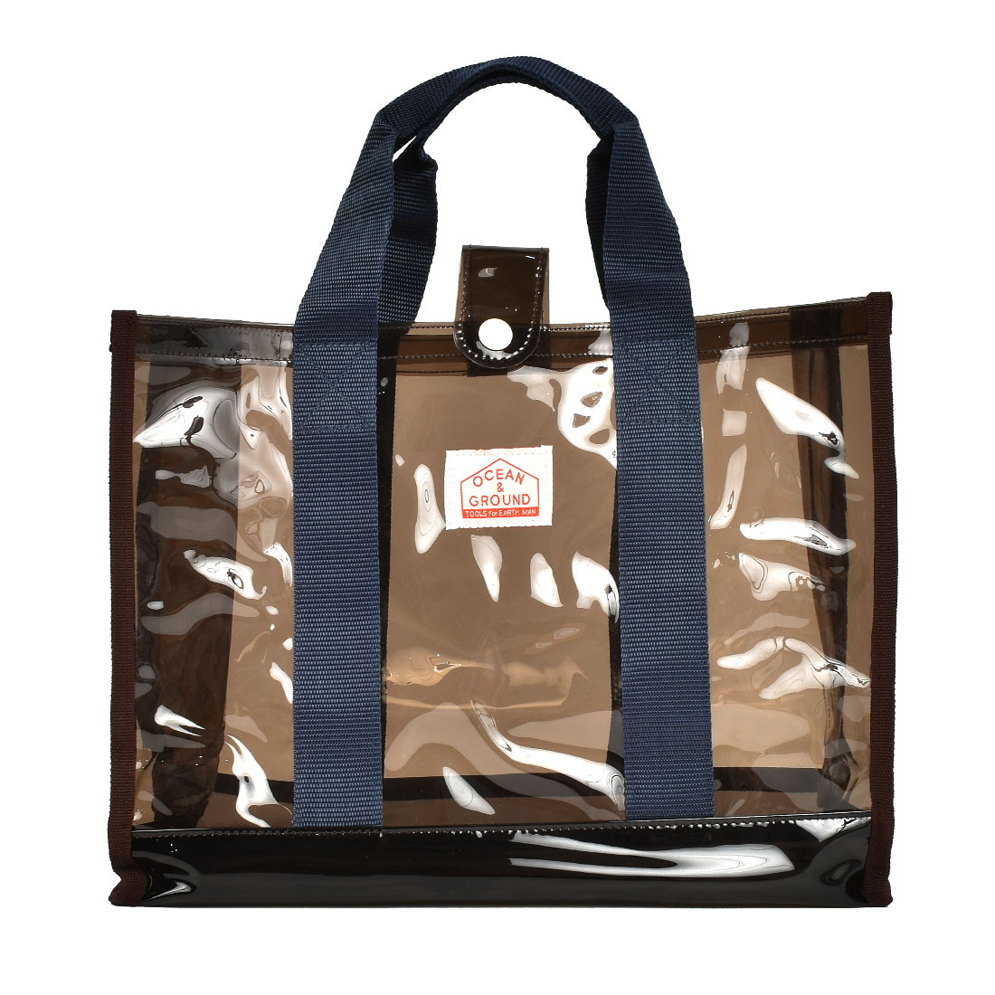 プールバッグ キッズ 女の子 小学生 男の子 子供 ocean&ground オーシャンアンドグラウンド ビーチバッグ トートバッグ 水泳バッグ スイムバッグ スイミングバッグ ビニールバッグ クリアバッグ 透明 防水 おしゃれ かわいい 無地 中学生 小学校 水泳