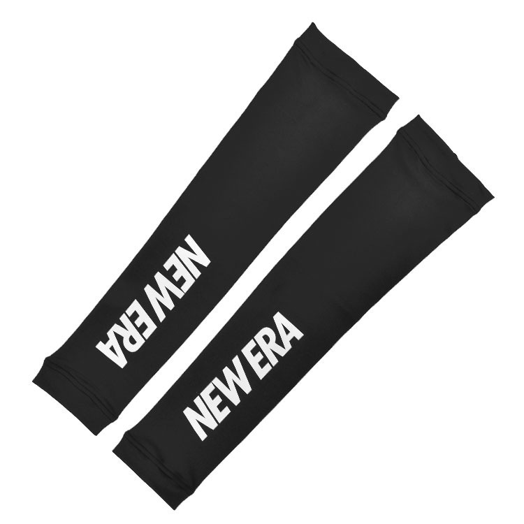 アームカバー メンズ レディース NEWERA ニューエラ UV スポーツ ゴルフ おしゃれ アームスリーブ 日焼け対策 紫外線対策 95%以上 UVカット ストレッチ S-M M-L L-XL ロゴ スポーツウェア ランニング ジョギング サイクリング タトゥー隠し 登山 通勤 通学 父の日 日本製