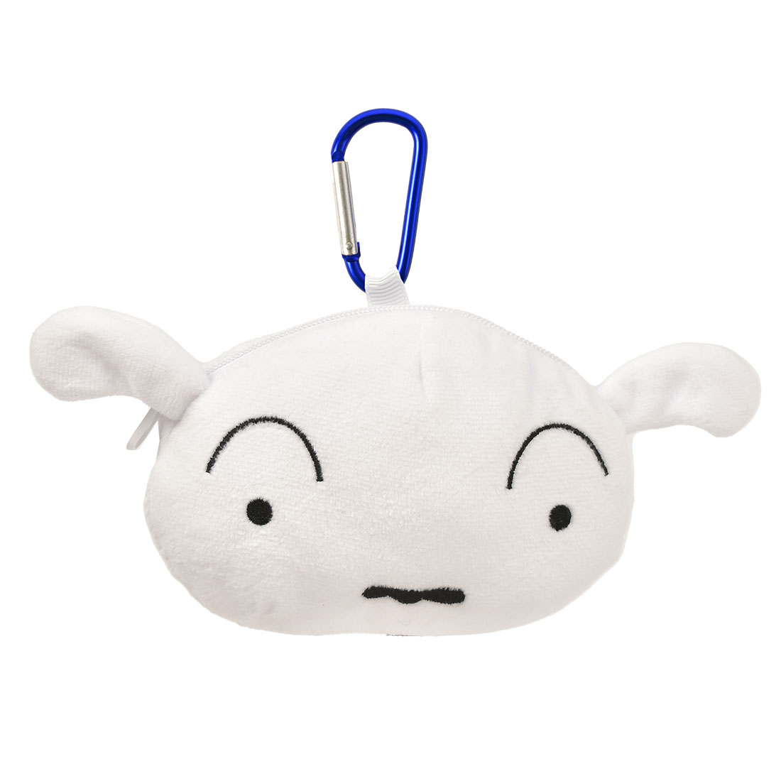 マスコット キーホルダー ポーチ クレヨンしんちゃん カラビナ付き ぬいぐるみポーチ 小物入れ おしゃれ かわいい キャラクター しんちゃん シロ ぶりぶりざえもん グッズ フェイス リュック バッグ ぬいぐるみ ストラップ 雑貨 高校生 中学生 通学 プレゼント ギフト 誕生日