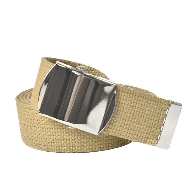 ベルト メンズ ブランド カジュアル 穴なし 作業用 ロスコ rothco 大きいサイズ ガチャベルト アウトドア ミリタリー サバゲー コットン キャンバス 丈夫 バックル 作業着 フリーサイズ 軍用 自衛隊 アメカジ 韓国ファッション シルバー ゴールド ブラック カーキ オリーブ