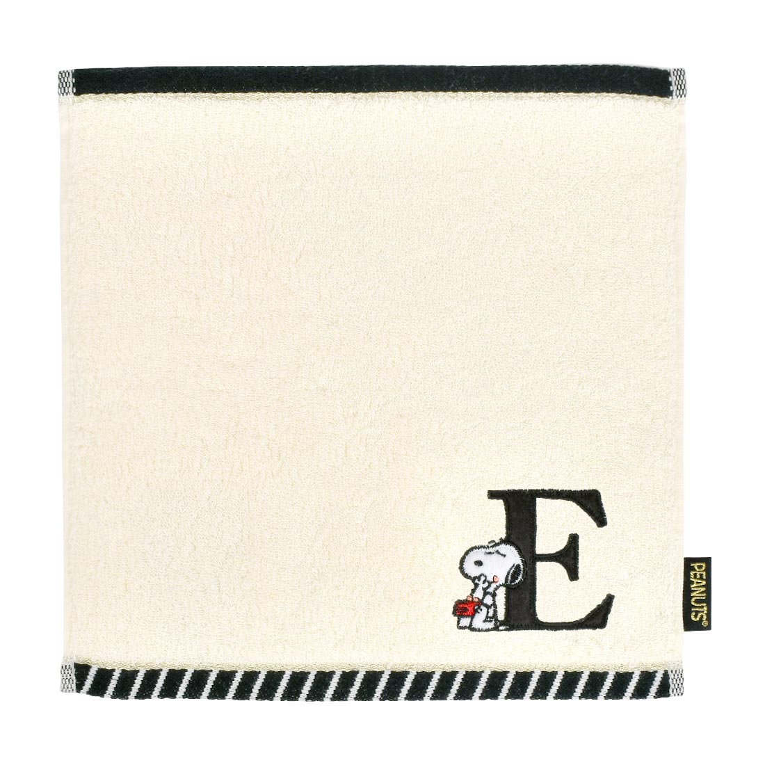 ハンドタオル かわいい ハンカチ イニシャル スヌーピー タオルハンカチ ミニタオル かわいい シンプル 刺繍 ハンカチ レディース ハンカチタオル タオル 綿 ブランド 子供 西川 キャラクター プレゼント お返し 送別 お礼 ギフト 粗品 A C E H I K L M N O R S T Y