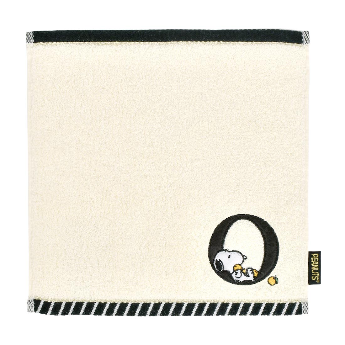 ハンドタオル かわいい ハンカチ イニシャル スヌーピー タオルハンカチ ミニタオル かわいい シンプル 刺繍 ハンカチ レディース ハンカチタオル タオル 綿 ブランド 子供 西川 キャラクター プレゼント お返し 送別 お礼 ギフト 粗品 A C E H I K L M N O R S T Y
