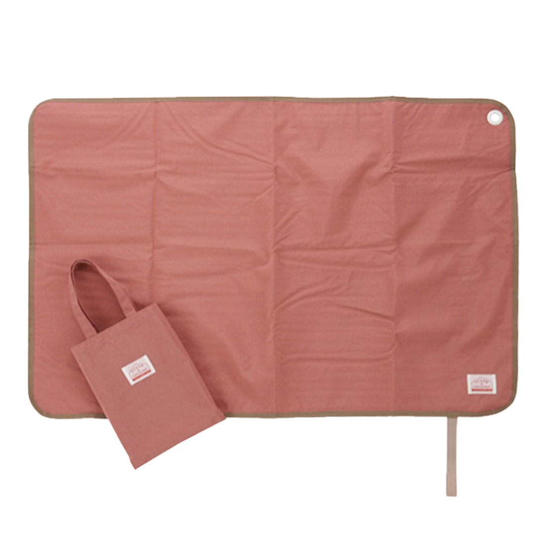 レジャーシート おしゃれ 一人用 厚手 コンパクト ピクニックシート Ocean&Ground オーシャンアンドグラウンド アウトドア ピクニック マット 敷物 ミニトート付き 折りたためる 子供 キッズ 遠足 お花見 運動会 1人用 大人 シンプル 無地 かわいい ブランド