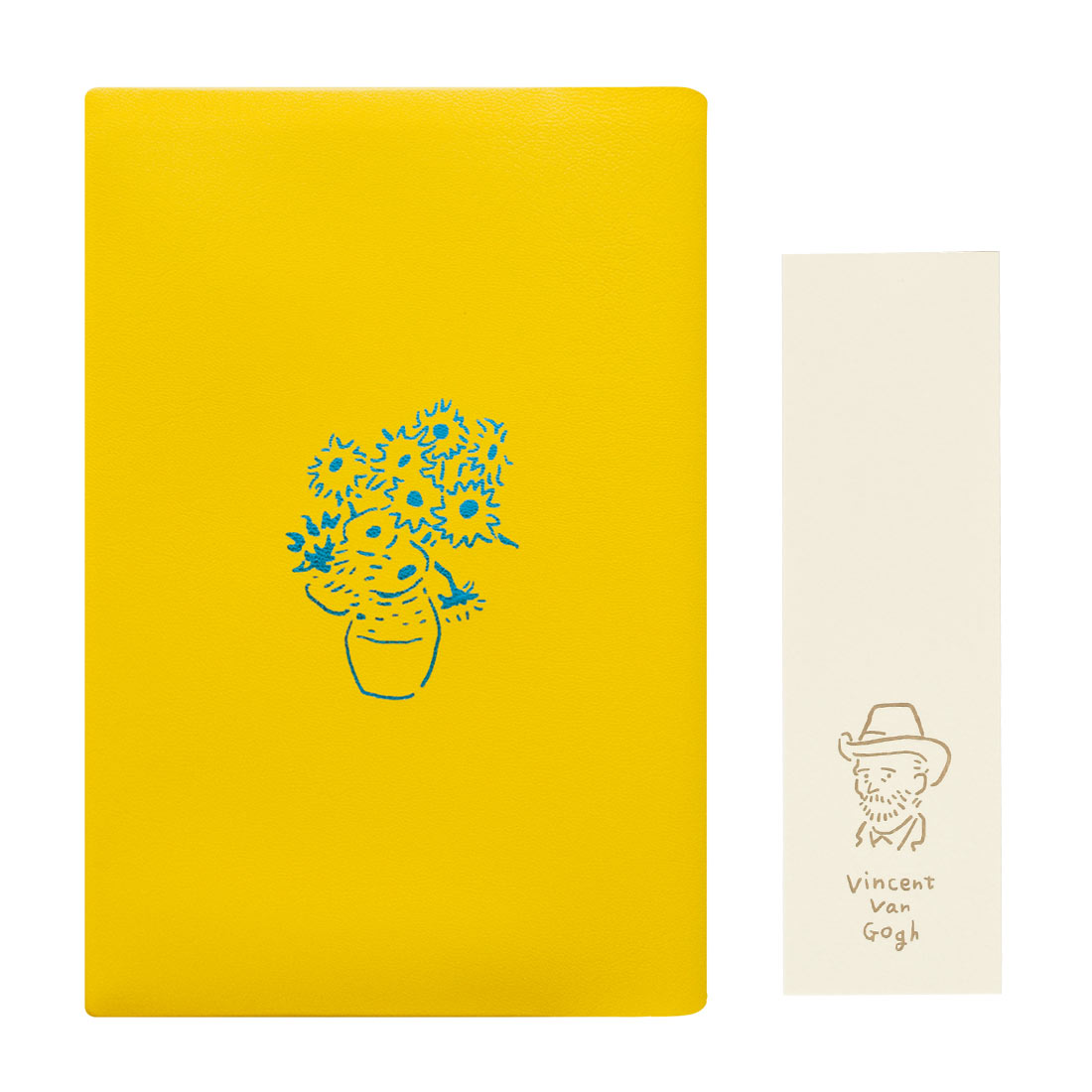 ブックカバー a6 文庫 文庫本カバー おしゃれ 日本製 ワンポイント 箔押し サイズ 名画 絵画 ゴッホ フェルメール ムンク ダヴィンチ 葛飾北斎 しおり付き かわいい シンプル 黄色 青 ベージュ 緑 黒 大人 学生 通勤 通学 読書 誕生日 プレゼント ギフト 文房具