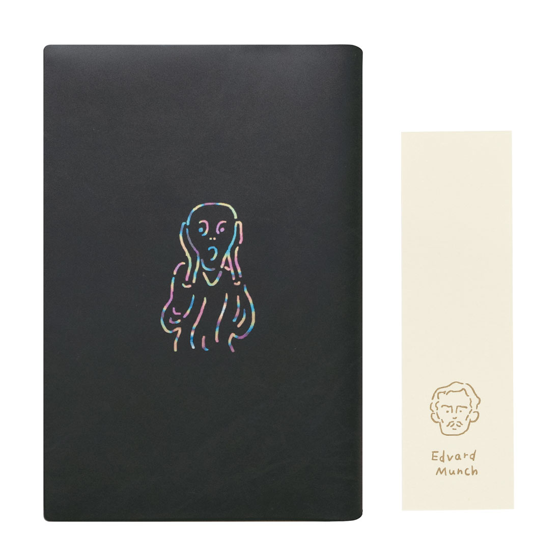 ブックカバー a6 文庫 文庫本カバー おしゃれ 日本製 ワンポイント 箔押し サイズ 名画 絵画 ゴッホ フェルメール ムンク ダヴィンチ 葛飾北斎 しおり付き かわいい シンプル 黄色 青 ベージュ 緑 黒 大人 学生 通勤 通学 読書 誕生日 プレゼント ギフト 文房具