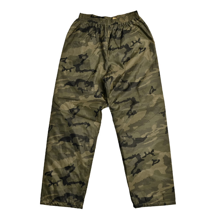 作業着 ズボン 大きいサイズ ゆったり カジメイク 8332 プリントキルトパンツNX メンズ レディース ウエスト ゴム M L LL 3L 4L 5L 中綿 キルティング 中わた パンツ アウトドア 迷彩柄 おしゃれ 秋 冬 暖かい あったか 作業服 通勤 通学 重ね着 撥水 軽量 防寒 防風 黒 紺