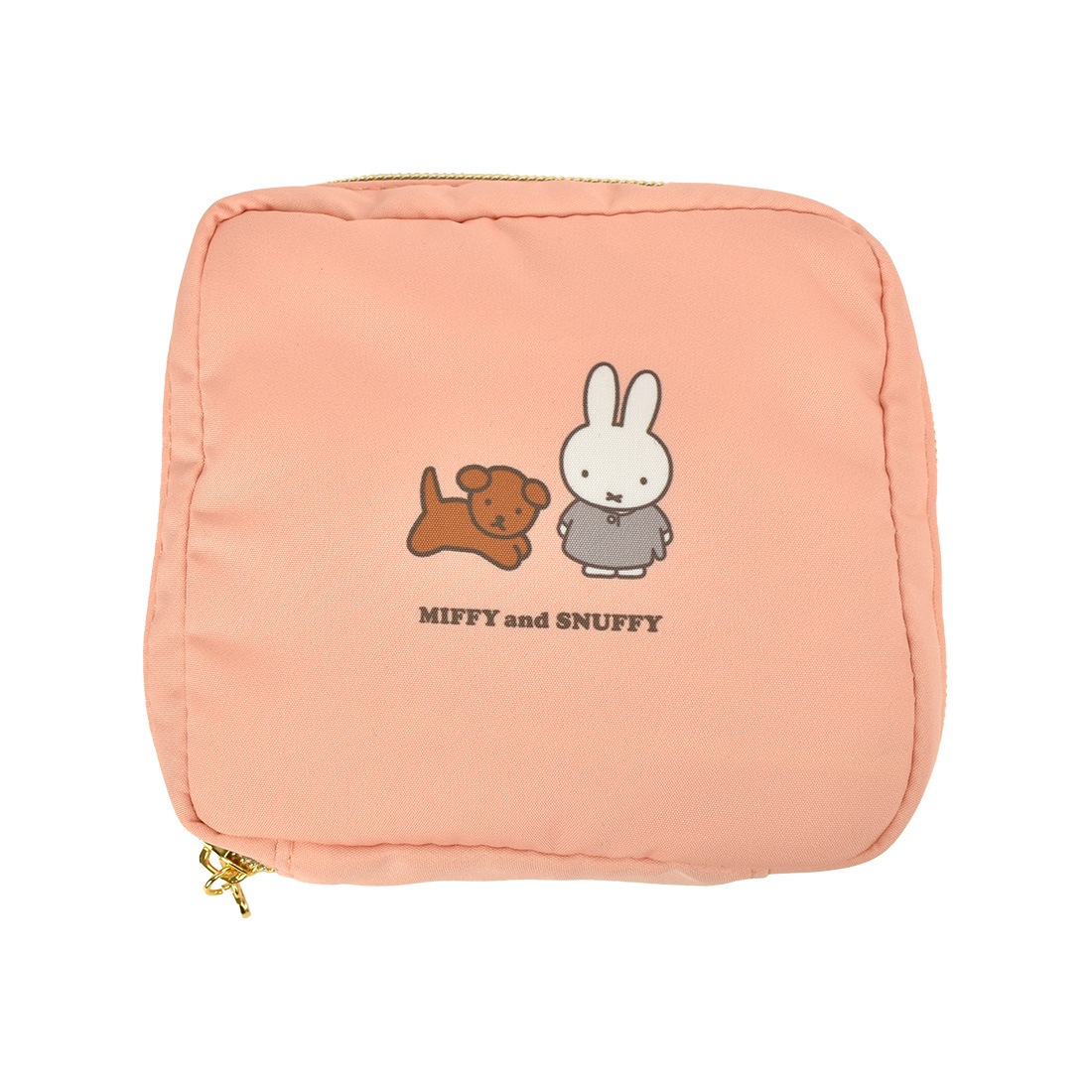 ポーチ ミッフィー miffy 小物入れ レディース 女の子 メイクポーチ 化粧ポーチ コスメ かわいい おしゃれ ゴムバンド メッシュポケット 大容量 マチあり ガバっと開く コンパクト 小さめ トラベルポーチ 機能的 大人 中学生 高校生 キャラクター グッズ 旅行 お出かけ