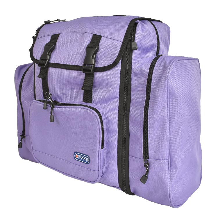 林間学校 リュック 修学旅行 男の子 女の子 サブリュック OUTDOOR PRODUCTS ルミナス 旅行バッグ アウトドア プロダクツ リュックサック 大型 防災 大容量 バッグ 2泊 3泊 4泊 大型リュック バックパック 58L 50L 拡張 臨海学校 合宿 遠征 子ども 小学生 行楽 黒