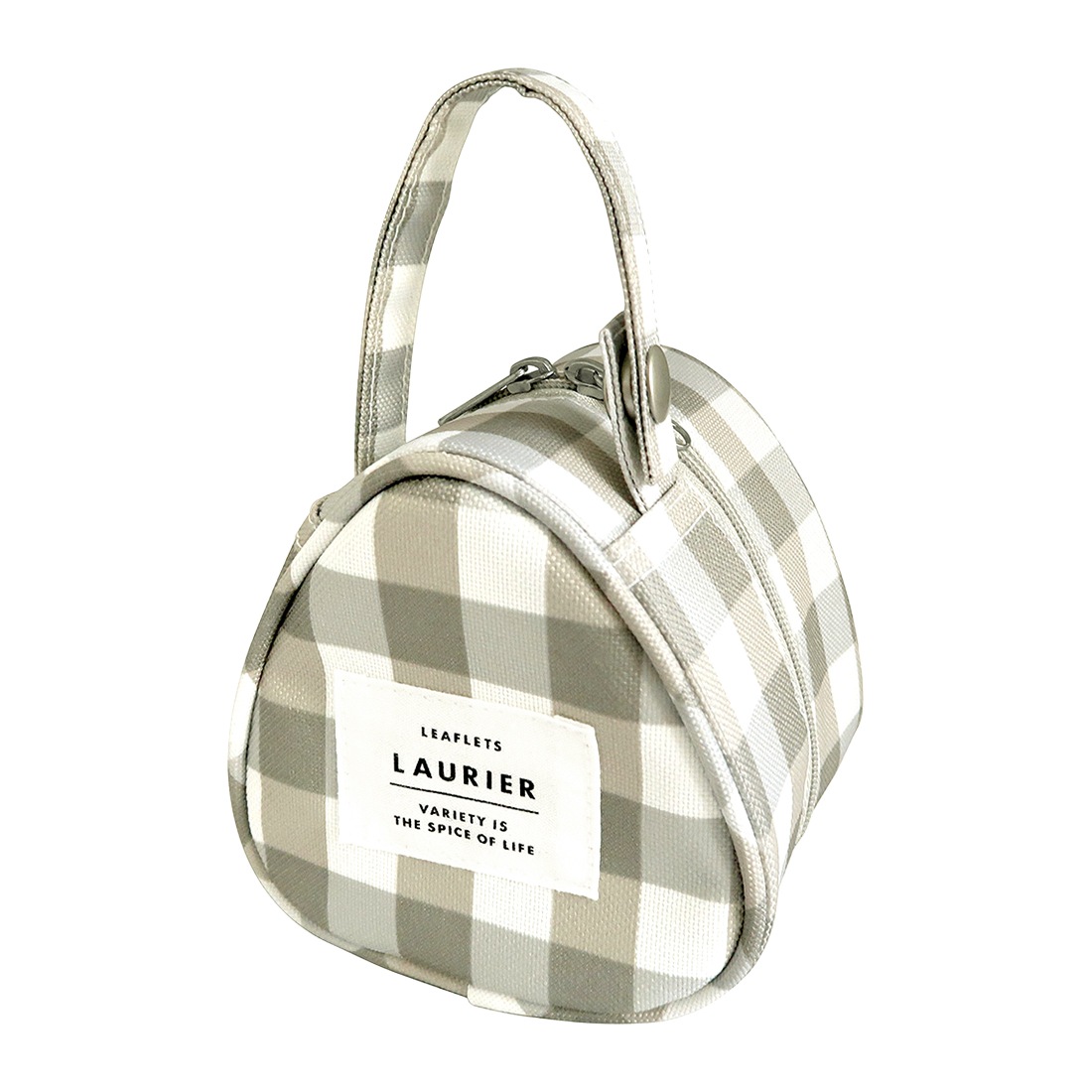 おにぎり ケース 保冷 保温 かわいい おしゃれ 2個 三角 おにぎりポーチ おにぎりケース おむすび ポーチ ボックス アルミ お弁当 ランチバッグ おにぎり入れ おにぎり型 レディース 大人 無地 ギンガムチェック シンプル 通勤 通学 高校生 LAURIER ストラップ ファスナー