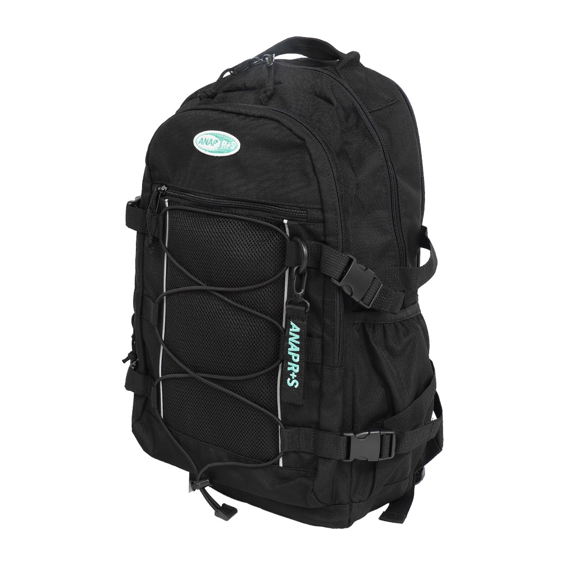 リュック ANAP GiRL R+S リラスポ アナップガール 小学生 中学生 女子 黒 多機能 リュックサック 28L ポケット 多い 女の子 キッズ ジュニア おしゃれ 大きめ 大容量 A4 B4 無地 シンプル 通学 バックパック バッグ ヒップホップ ダンス レッスン クラブ スポーツ 旅行 防災