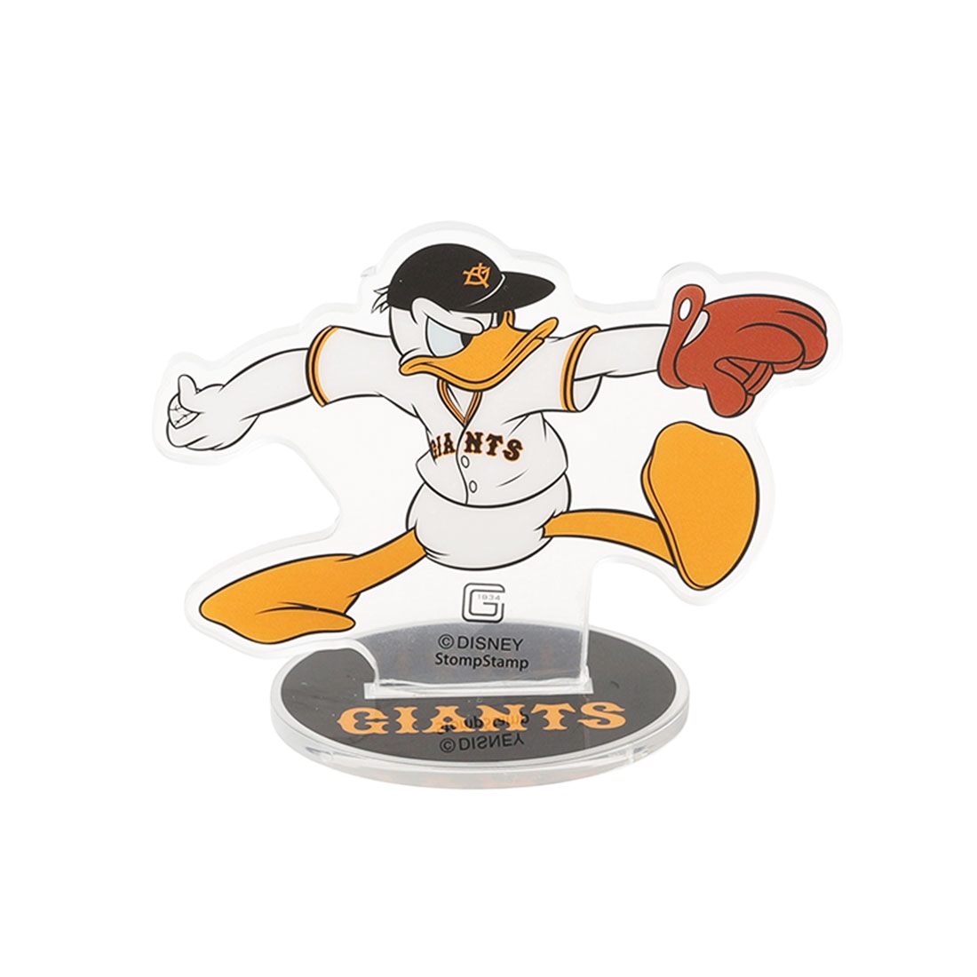 アクリルスタンド 公式 Disney&Baseball ディズニー 日本プロ野球 アクスタ コラボ グッズ ミッキー ドナルド グーフィー キャラクター 巨人 読売ジャイアンツ 広島東洋カープ 球団 応援 かわいい 透明 アクリル フィギュア マスコット ミッキーフレンズ プレゼント ギフト