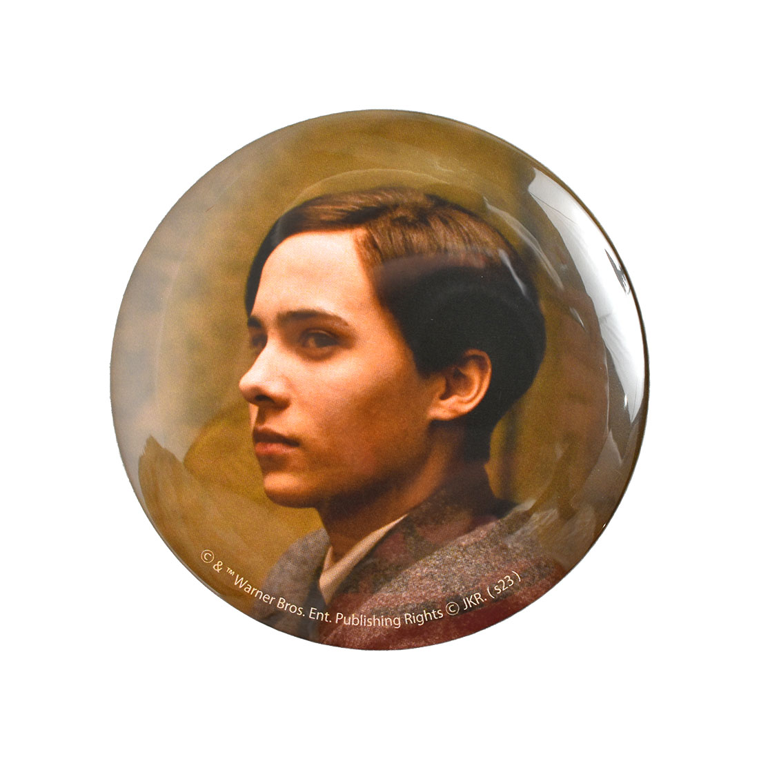 フィルムアート 缶バッジミラー ハリーポッター ハリポタ ファンタスティックビースト ファンタビ 公式グッズ FLAPPER フラッパー 手鏡 コンパクト 缶バッヂ 推し活 Harry Potter FANTASTIC BEASTS 缶バッチ スネイプ ニュート ニフラー ハーマイオニー ロン マルフォイ