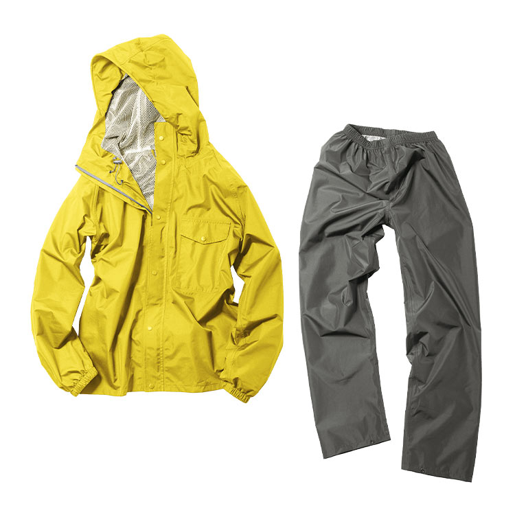 レインウェア 上下 防水 メンズ レディース 夏 おしゃれ 自転車 バイク 通勤 通学 中学生 高校生 ジュニア カッパ 回転フード ヘルメット対応 レインスーツ 雨合羽 ジャケット パンツ 登山 安全 撥水 S M L LL EL 4L 大きいサイズ デイリーレインスーツ AS-5120 Makku マック