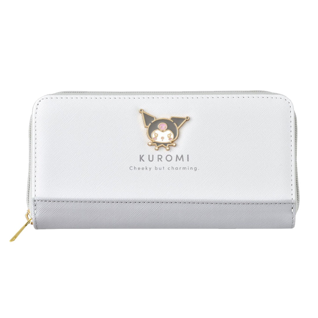 長財布 サンリオ キャラクター レディース ラウンドファスナー 大容量 大人 かわいい おしゃれ シナモン クロミ ポチャッコ シナモロール お財布 女子 高校生 中学生 女性 子供 カード入れ ポケット 収納 使いやすい シンプル 家計 管理 ベージュ グレー ブルー 入学 お祝
