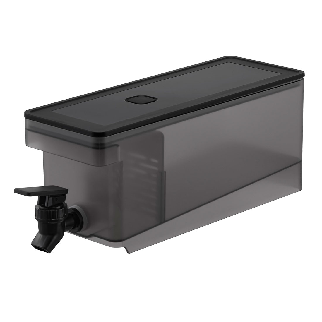 山崎実業 冷蔵庫ドリンクサーバー 1.8L タワー tower プラスチック 蛇口付き おしゃれ 冷水筒 横置き 食洗機可 洗いやすい ピッチャー ウォータージャグ お茶入れ 麦茶ポット ジュースサーバー ディスペンサー ボトル 1584 1585 yamazaki 山実 大容量 省スペース コンパクト