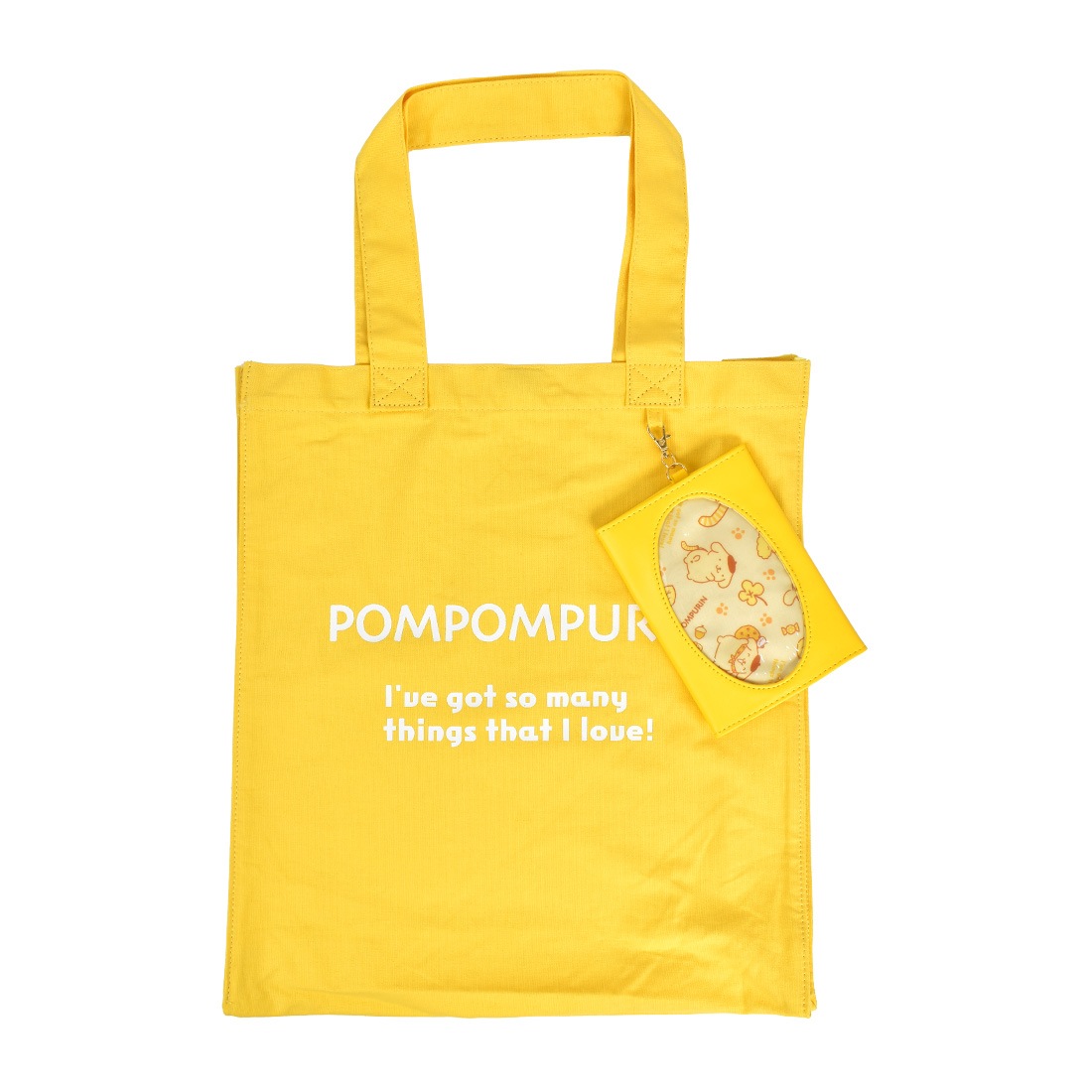 トートバッグ サンリオ 推し活 大きめ うちわ マルチケース付き アクスタケース レディース 推し活バッグ うちわが入る かわいい おしゃれ シンプル キャンバス 帆布 トート A4 B4 大容量 マチあり sanrio キャラクター 推しカラー オタ活 ヲタ活 ライブ参戦 遠征 コンサート