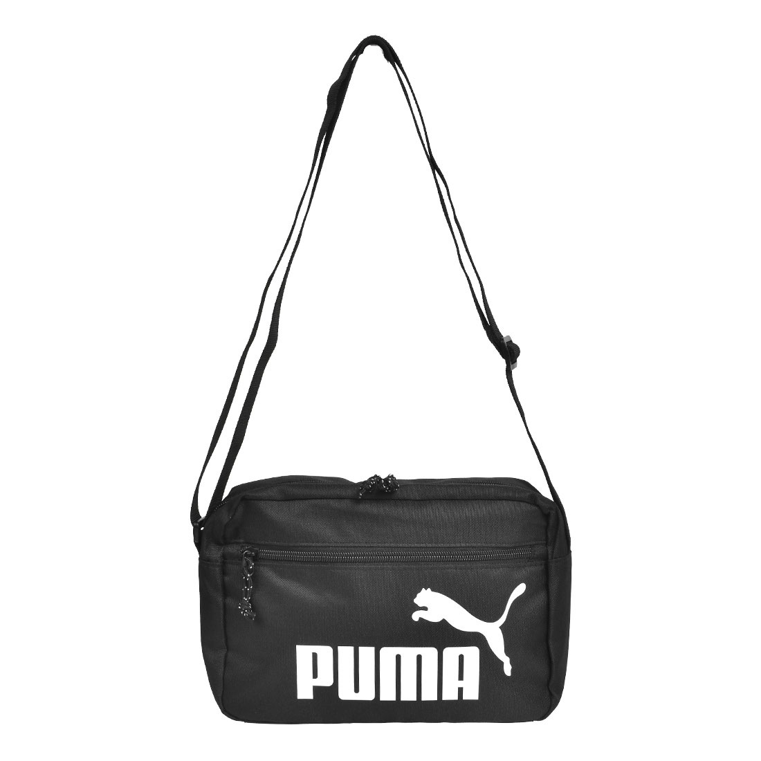 ショルダーバッグ PUMA プーマ 斜めがけバッグ キッズ 男の子 小学生 スポーツ ブランド 斜め掛けバッグ 肩がけバッグ 男子 ショルダーバック 子供 小さめ 軽い かっこいい シンプル おしゃれ ロゴ ペットボトル A5 Switch スイッチ 入る ファスナー ポケット 黒