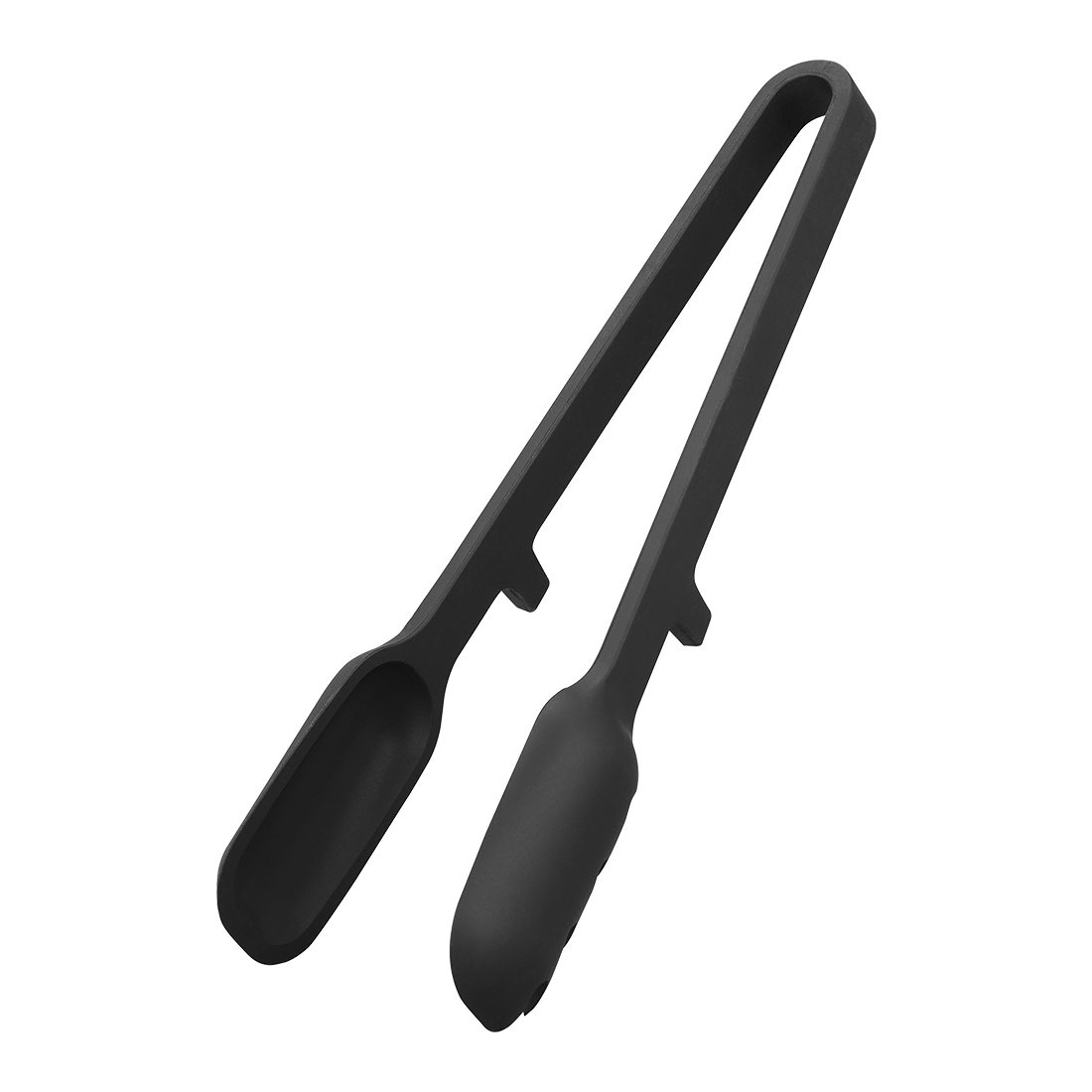 シリコーン調理トング 山崎実業 タワー トング シリコン パスタ 食洗機対応 キッチンツール つかみやすい 滑らない 調理器具 シリコーン 足つき 耐熱 麺 料理 取り分け 便利 tower ホワイト ブラック 1775 1776 盛り付け シンプル スタイリッシュ おしゃれ スプーントング