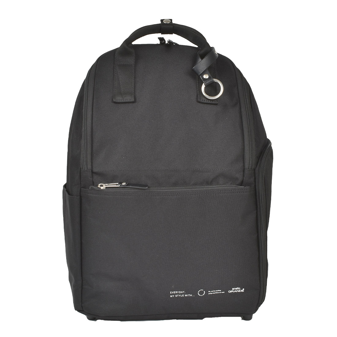 リュック anello GRANDE アネログランデ 置けルンです!2 レディース 通勤 ポケット多い おしゃれ 軽量 大人 リュックサック バックパック 大人 カバン 底鋲 2way かわいい 撥水 通学 女性 旅行 バッグ シンプル 多機能 無地 安定 整理整頓 母子手帳 収納 学生 オケルンデス