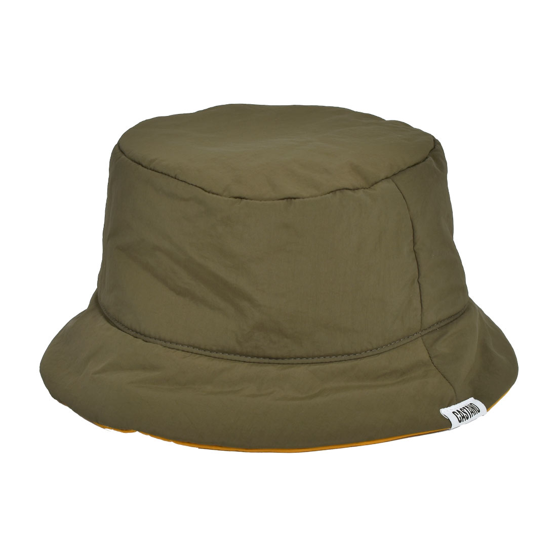 バケットハット レディース 秋冬 防寒 カポック 中綿 CASTANO カスターノ 軽量 暖かい 帽子 バケハ 軽い 洗える あったか ナイロン 女性 天然素材 おしゃれ かわいい 無地 58cm リバーシブル 折りたたみ ブラック グレー オリーブ カーキ ピンク 旅行 キャンプ アウトドア