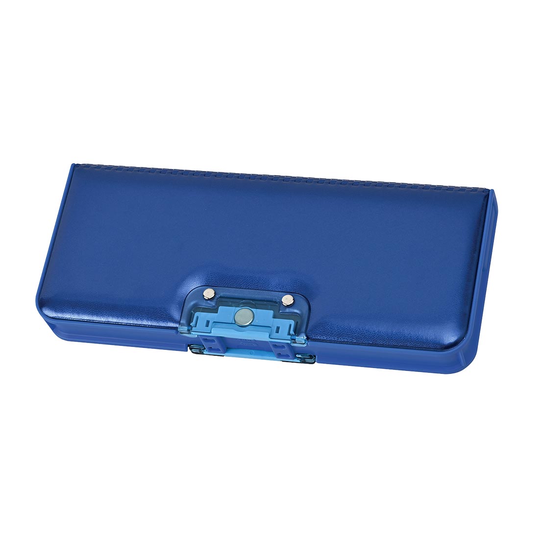 筆箱 小学生 ロック付き 女の子 女子 男の子 男子 オートロック筆入れ 多機能 無地 ふでばこ ペンケース 箱型 両面開き 両開き マグネット マリンブルー ミント 青 パープル 紫 水色 シンプル 小学校 入学 準備 入学祝い 新入学 小学一年生 低学年 日本製 子供 子ども キッズ