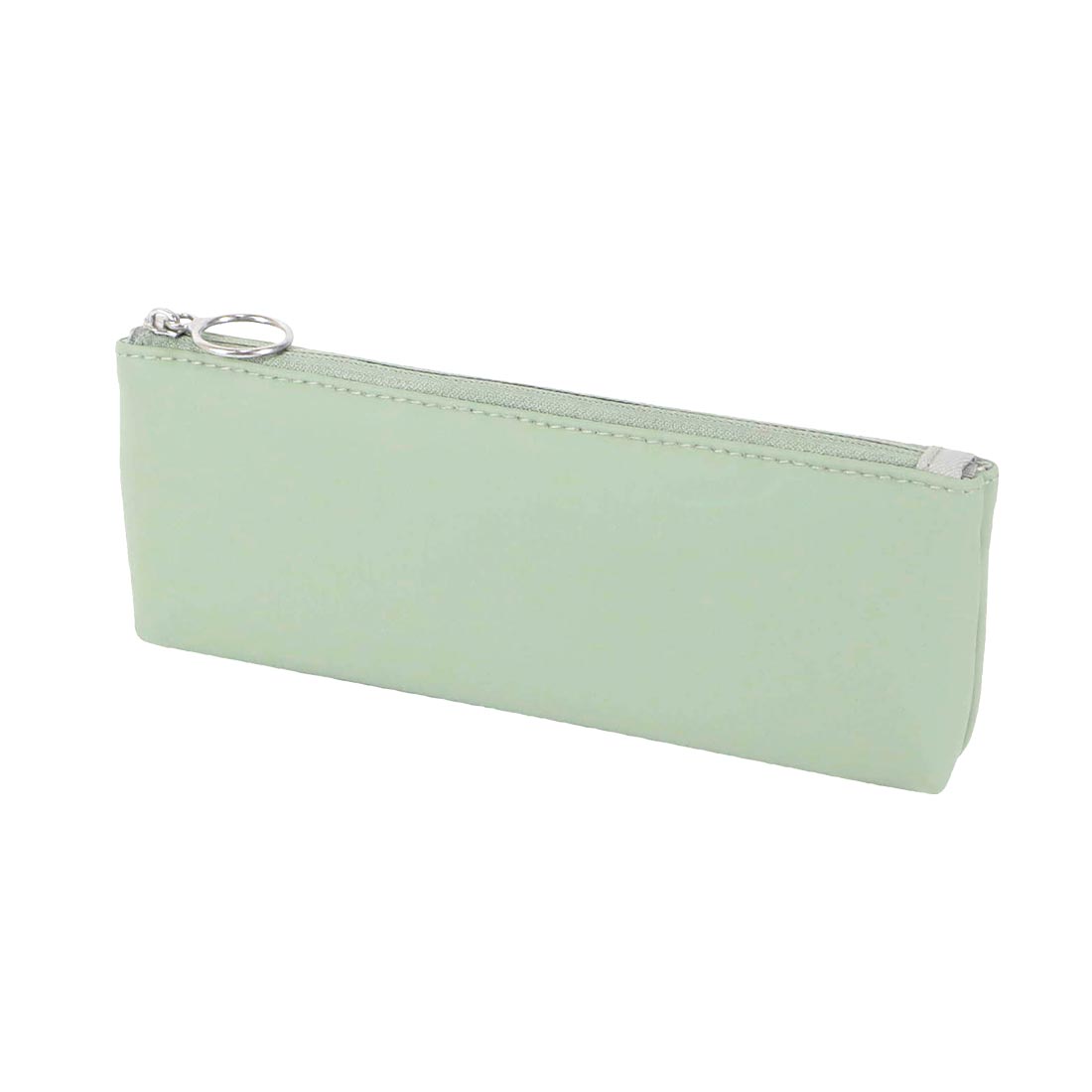 ペンケース 高校生 シンプル クツワ シリコンスキンペンケース おしゃれ 大人 かわいい 社会人 女性 男性 小学生 中学生 大学生 女子 男子 女の子 男の子 無地 可愛い 筆箱 ペンポーチ 黒 グリーン グレー ピンク ベージュ レザー風 コンパクト 軽い ビジネス 防汚 防傷 文具