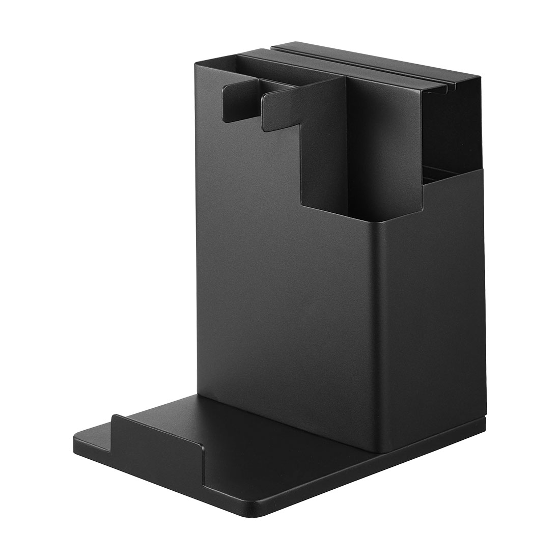 スティッククリーナー＆ツールオーガナイザー 山崎実業 タワー 掃除機スタンド クリーナースタンド フロアワイパー コロコロクリーナー カーペットクリーナー 掃除機 スタンド tower 掃除道具 収納 コードレスクリーナースタンド おしゃれ ブラック ホワイト 黒 白 1553 1554