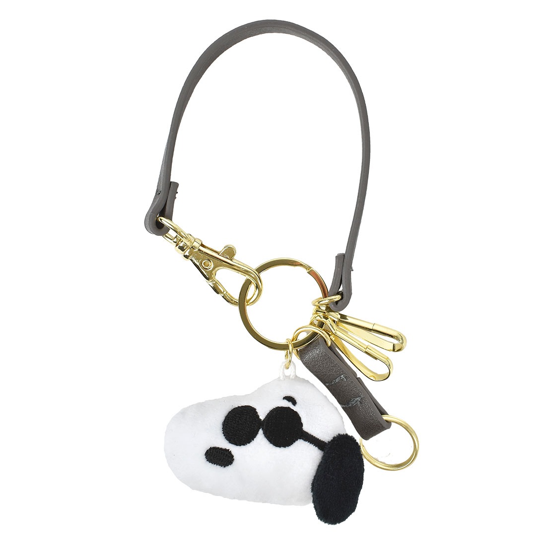 キーホルダー スヌーピー キャラクター キーチャーム 3連 ぬいぐるみ バッグ 車 スマートキー チャーム 鍵 オラフ ジョークール おしゃれ かわいい フック ストラップ バッグチャーム キーチェーン マスコット キーリング グッズ 大人 女性 子供 誕生日 プレゼント ギフト