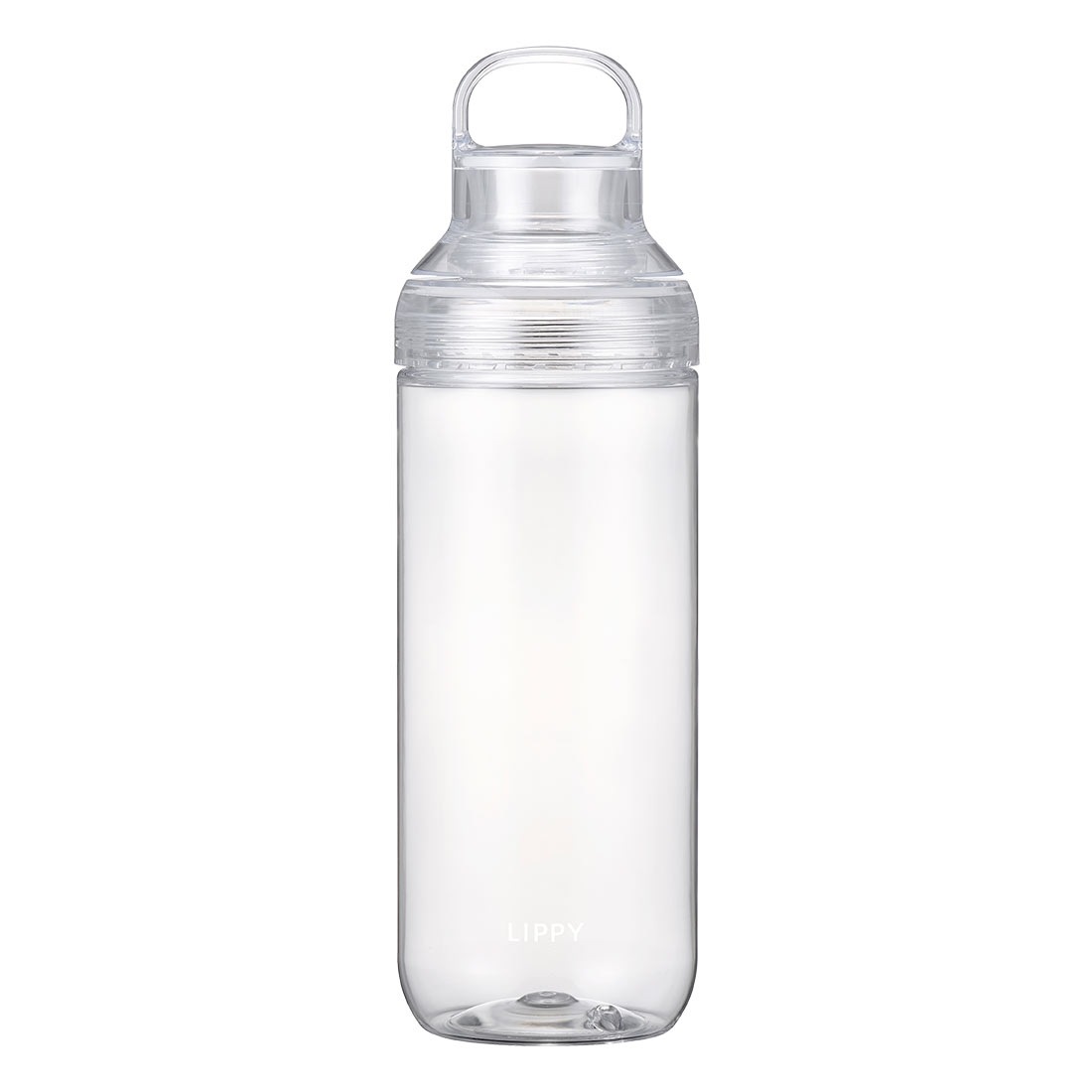 水筒 ウォーターボトル 1リットル 1000ml 目盛り 洗いやすい LIPPY クリアボトル 透明 ピッチャー 耐熱 直飲み おしゃれ 軽い 広口 ハンドル付き 持ち運び プラスチック 割れにくい トライタンボトル スポーツ ランニング ジム ヨガ サウナ マイボトル ブルー クリア グレー
