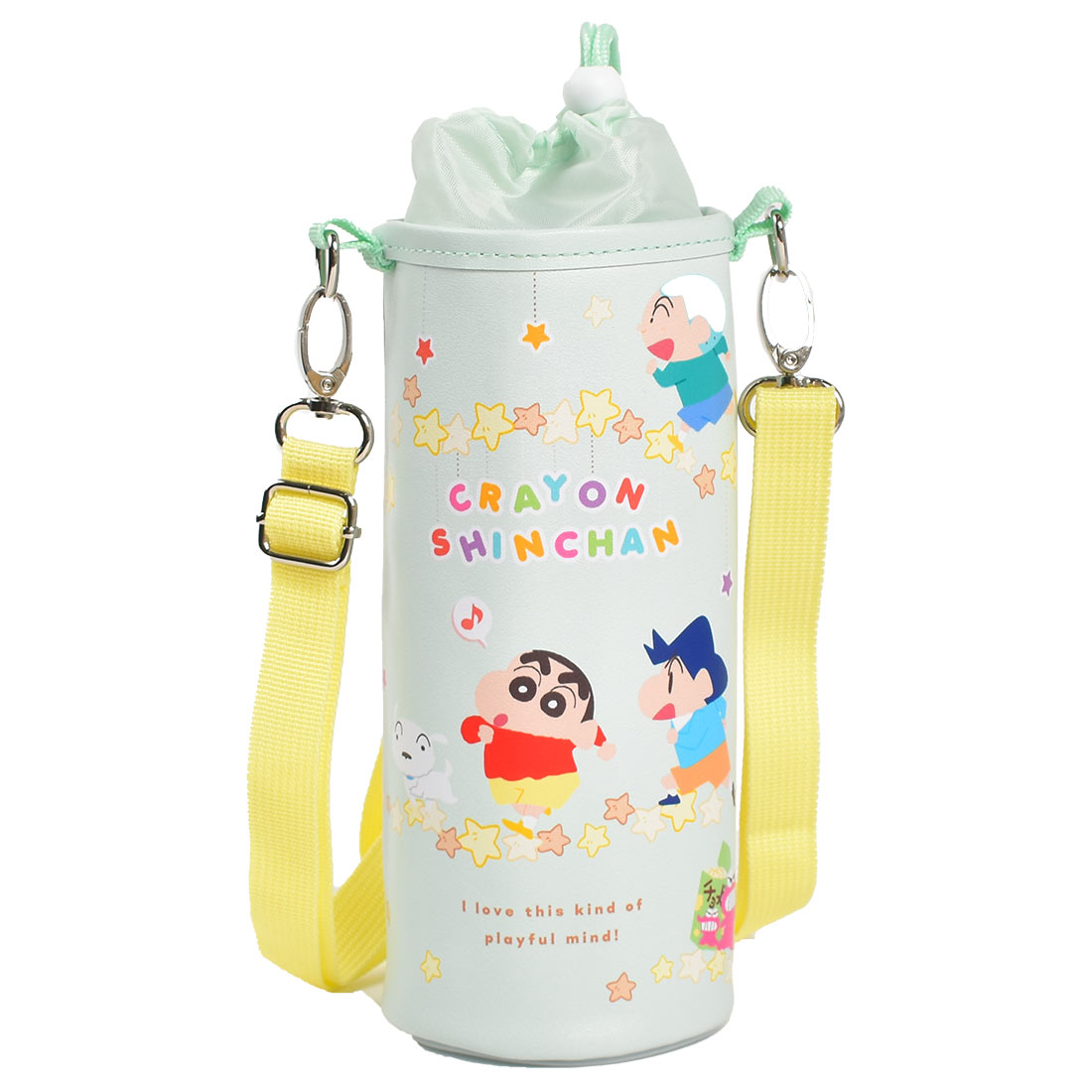 ペットボトルホルダー こびとづかん クレヨンしんちゃん グッズ カクレモモジリ スモモノウチ ショルダー 子供 保冷 保温 肩掛け ストラップ 500ml 600ml 水筒カバー ペットボトルカバー 紐付き 小学生 幼稚園 女の子 男の子 保育園 かわいい キャラクター 遠足 通園 キッズ