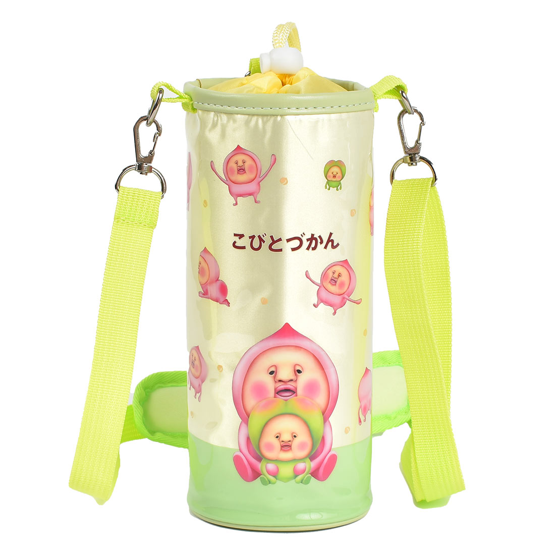 ペットボトルホルダー こびとづかん クレヨンしんちゃん グッズ カクレモモジリ スモモノウチ ショルダー 子供 保冷 保温 肩掛け ストラップ 500ml 600ml 水筒カバー ペットボトルカバー 紐付き 小学生 幼稚園 女の子 男の子 保育園 かわいい キャラクター 遠足 通園 キッズ