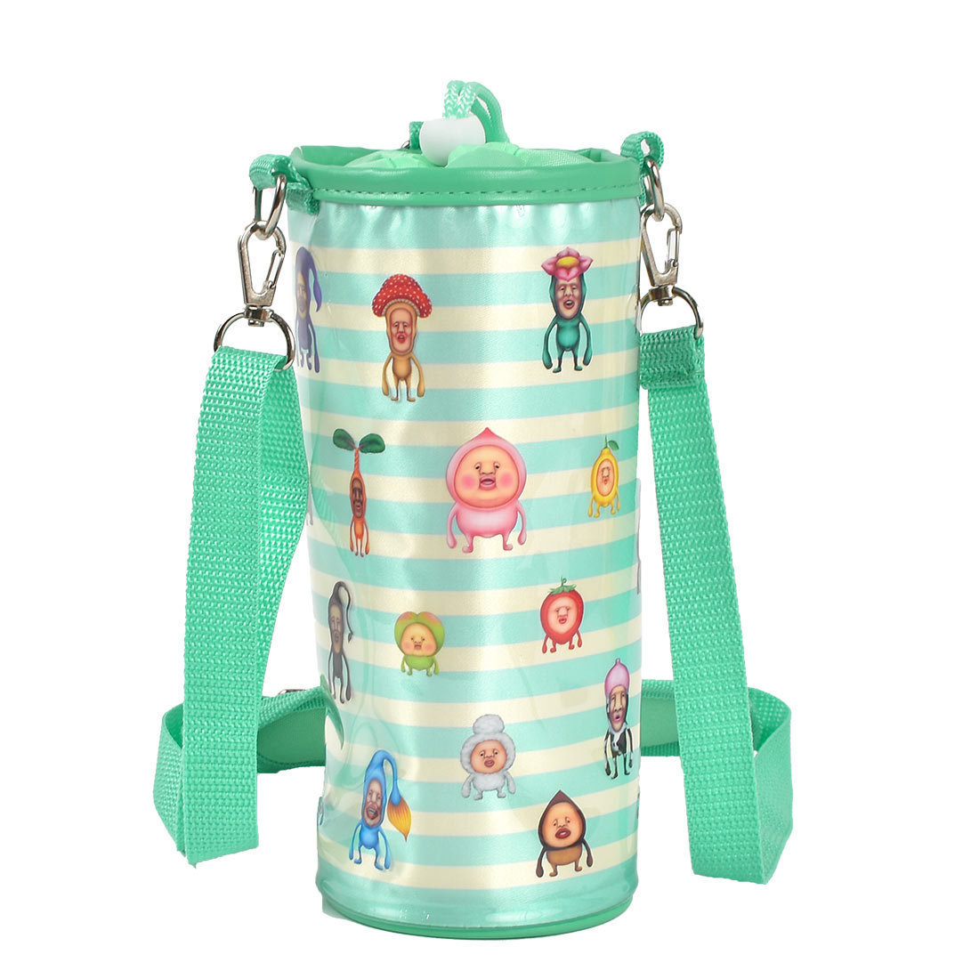 ペットボトルホルダー こびとづかん クレヨンしんちゃん グッズ カクレモモジリ スモモノウチ ショルダー 子供 保冷 保温 肩掛け ストラップ 500ml 600ml 水筒カバー ペットボトルカバー 紐付き 小学生 幼稚園 女の子 男の子 保育園 かわいい キャラクター 遠足 通園 キッズ