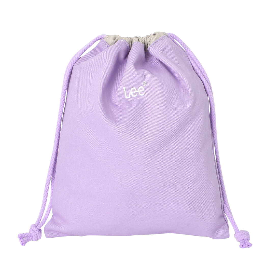 巾着袋 小学生 シンプル Lee リー 巾着 中 Mサイズ 女の子 男の子 巾着ポーチ 巾着袋 体操服袋 通園 通学 ポーチ おしゃれ 体育 ブランド 綿 コットン 入学 旅行 上履き入れ 大容量 軽量 幼稚園 保育園 お着替え袋 かわいい 給食袋 ブラック ベージュ サックス ラベンダー